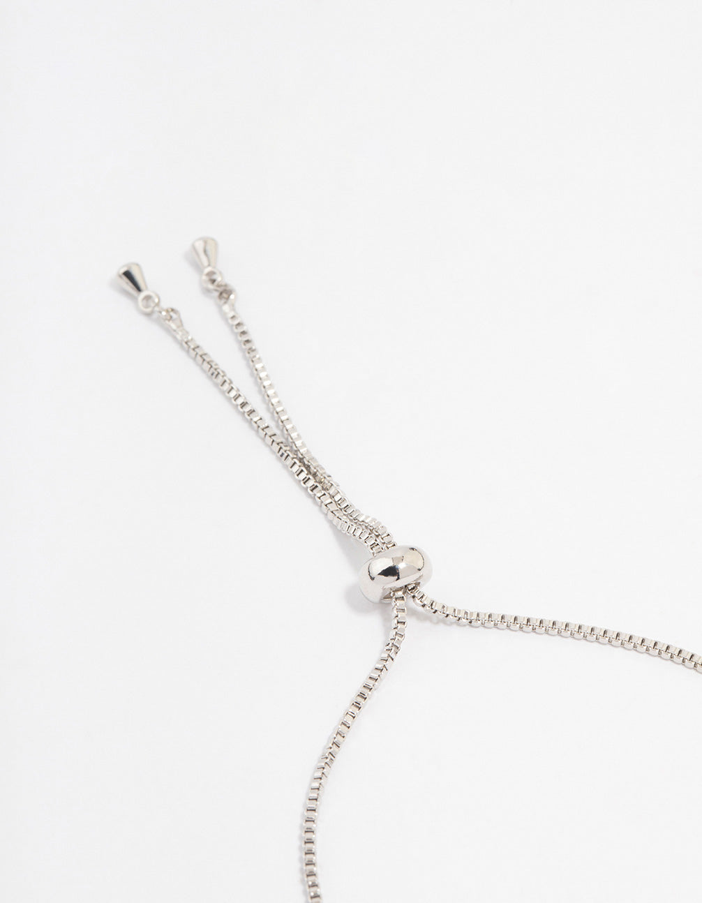 Silver Cubic Zirconia Round Cross Toggle Bracelet