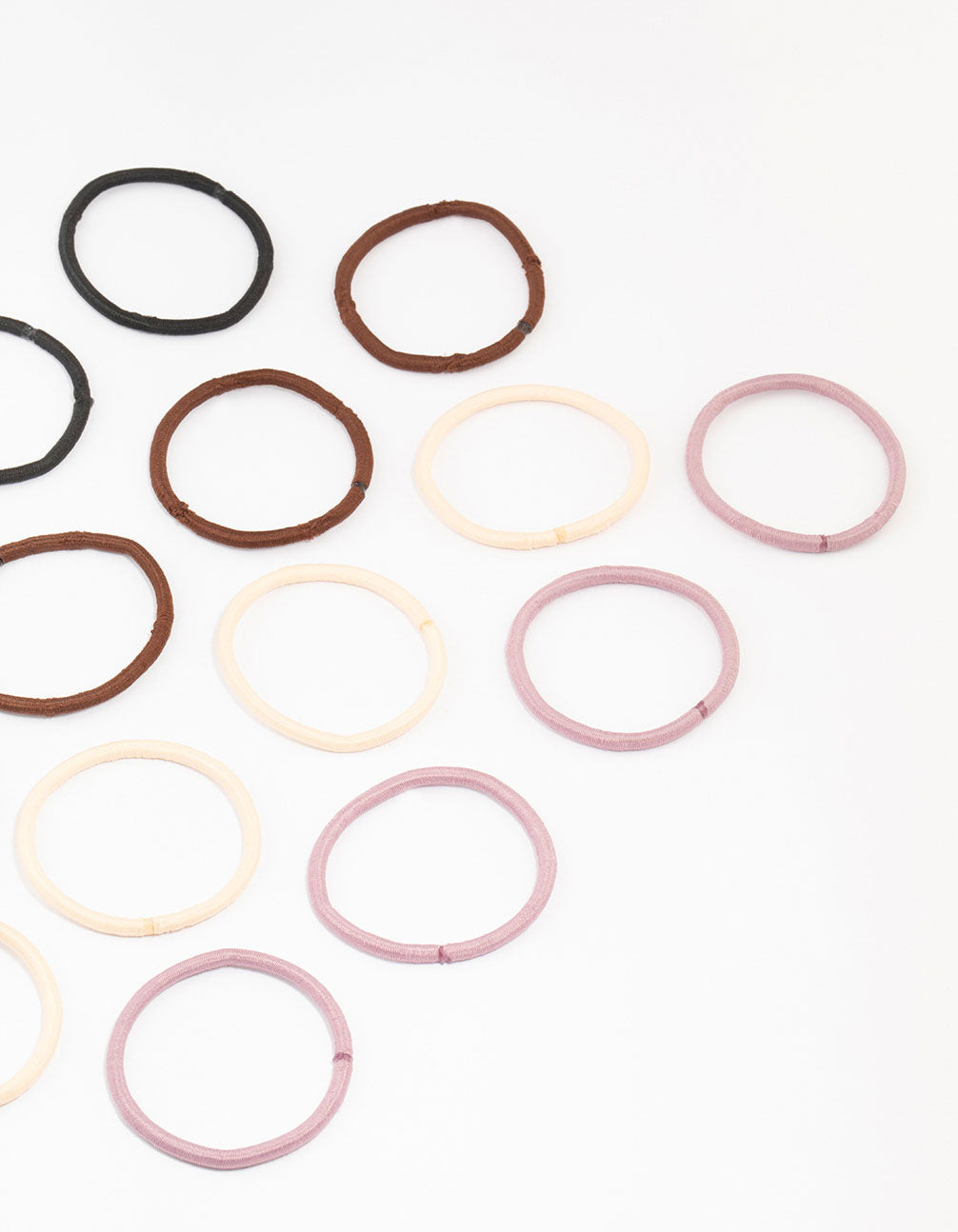 Basic Fabric Hair Tie Pack