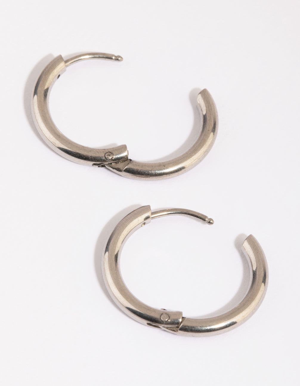 Surgical Steel Medium Huggie Hoop Earrings