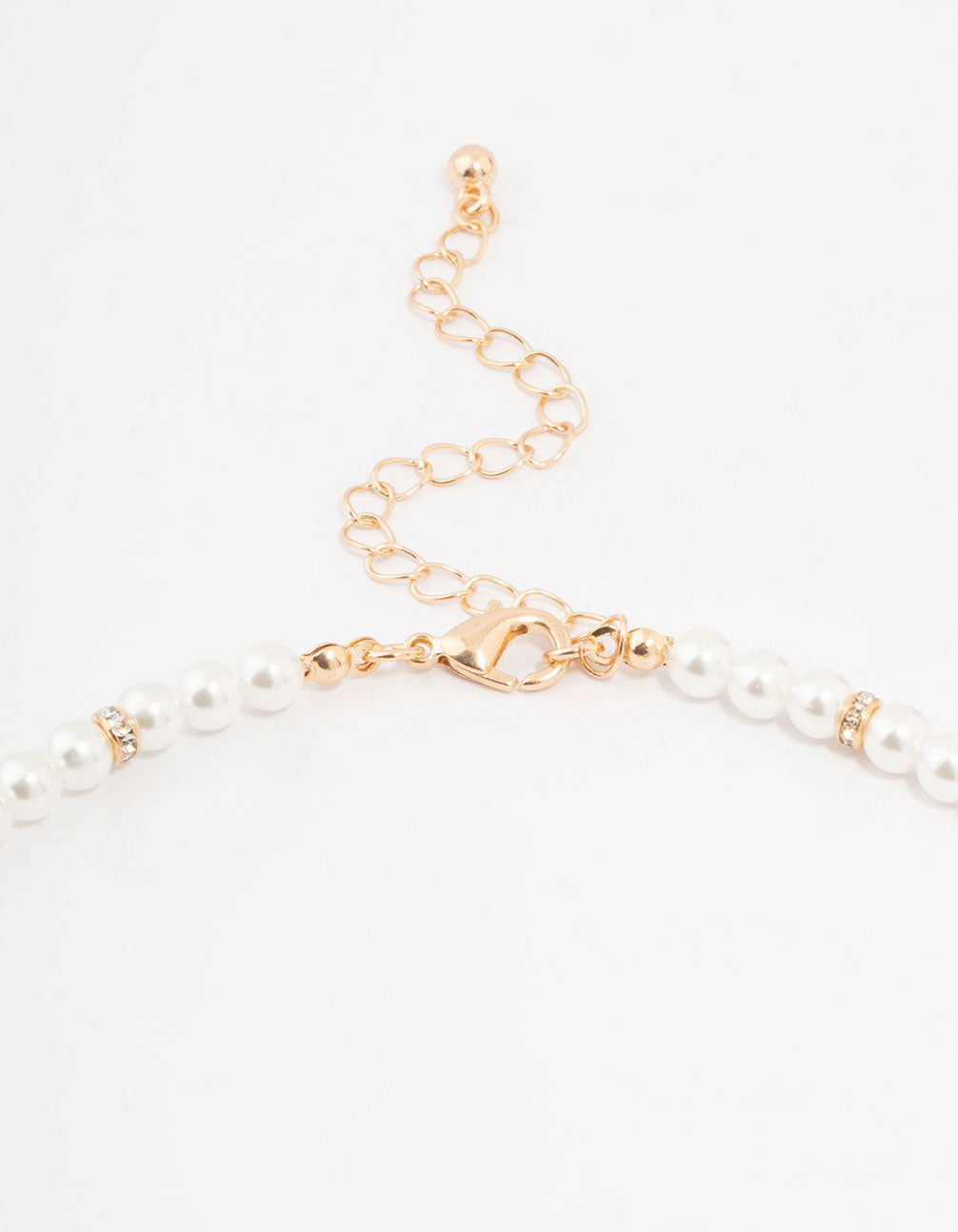 Gold Pearl Earrings, Bracelet & Necklace Multi Pack