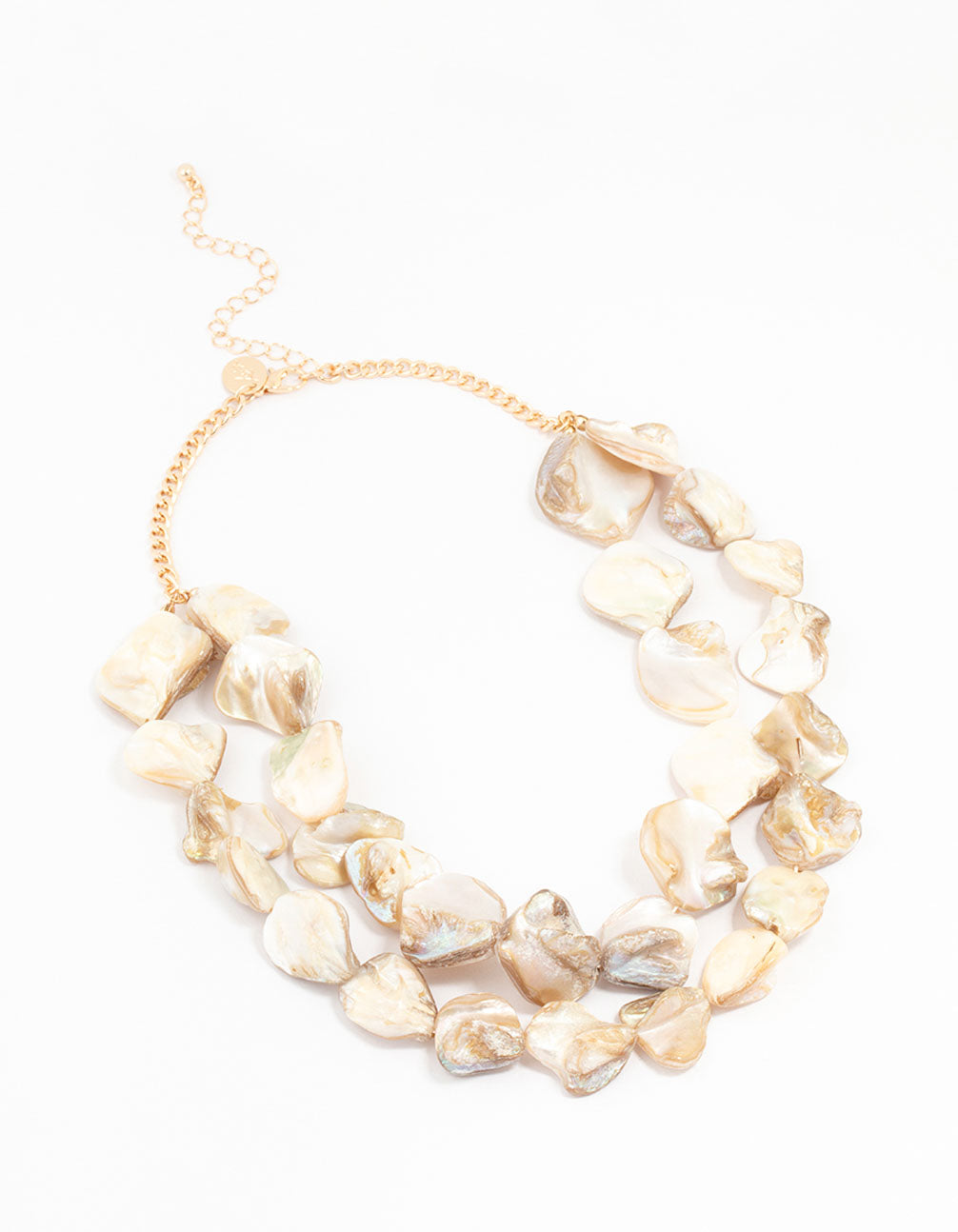 Genuine Shell Layered Necklace