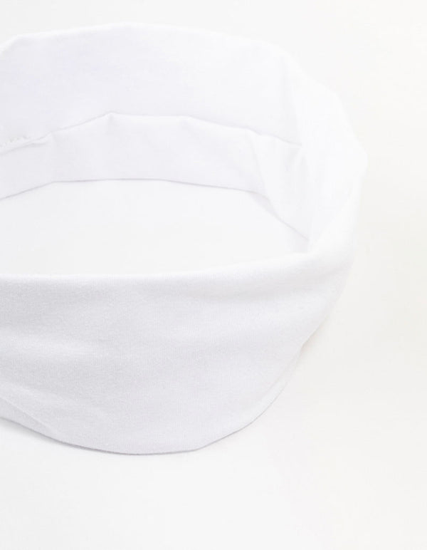 Black & White Stretch Fabric Headbands