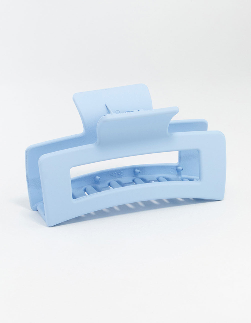 Large Blue Coated Claw Clip