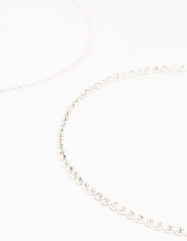 Silver Star Cupchain Chokers 3-Pack