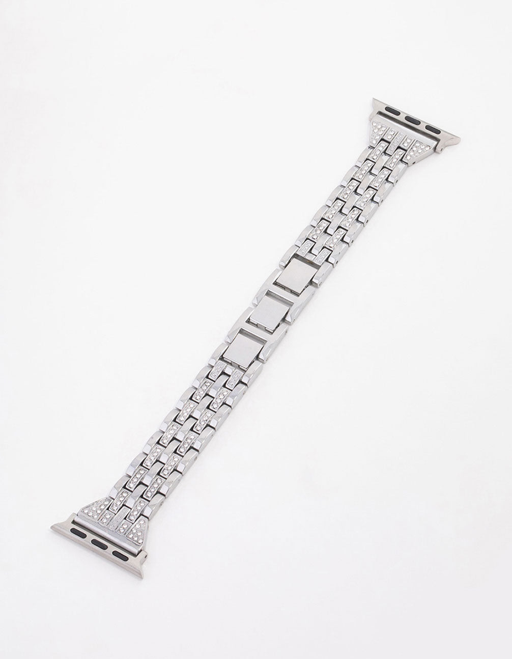 Silver Diamante Watch Strap 38/40/41