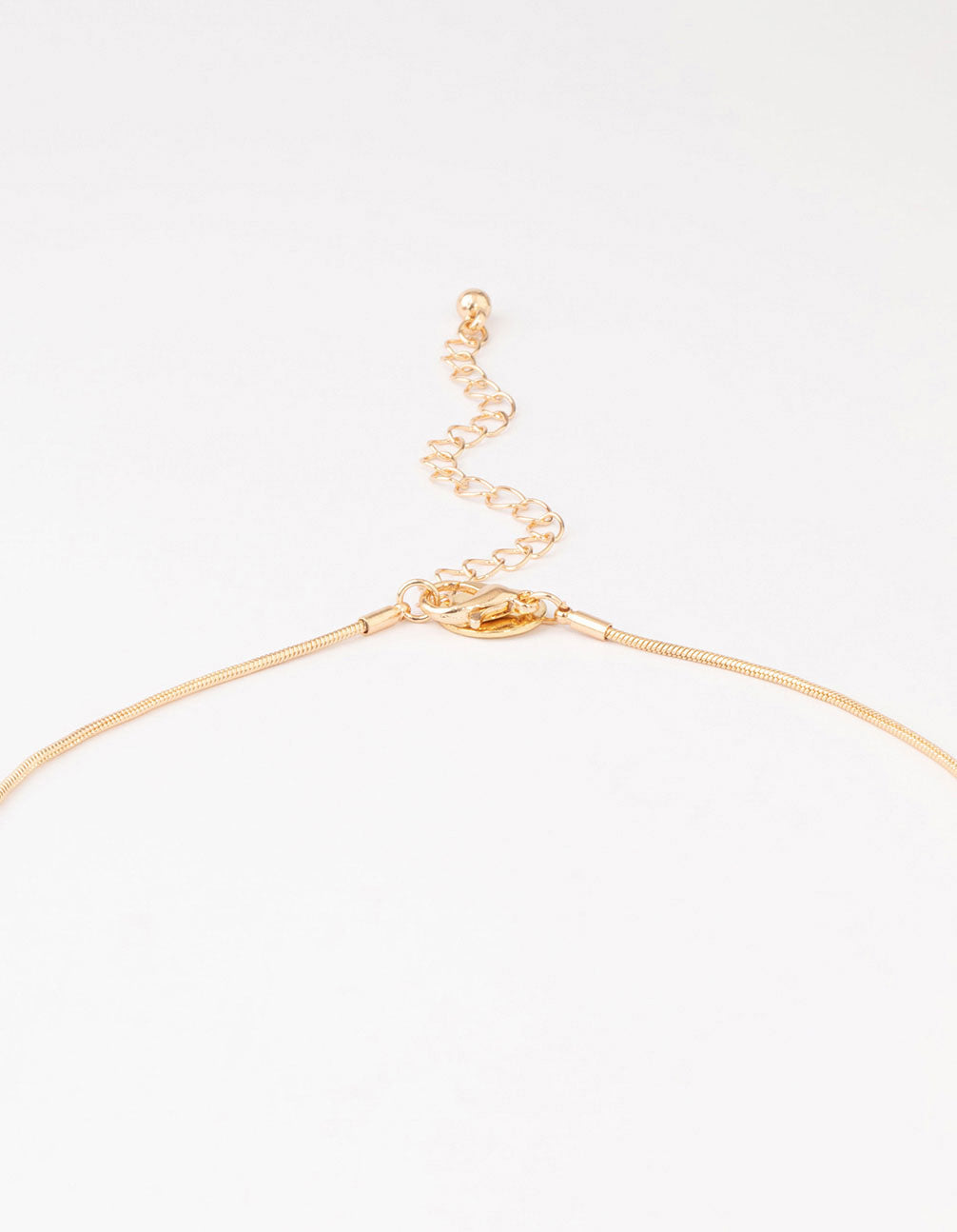 Black & Gold Layered Disc Necklace