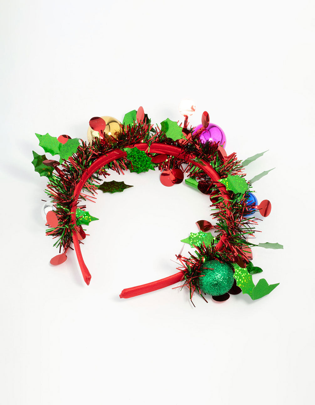 Kids Tinsel & Bauble Headband