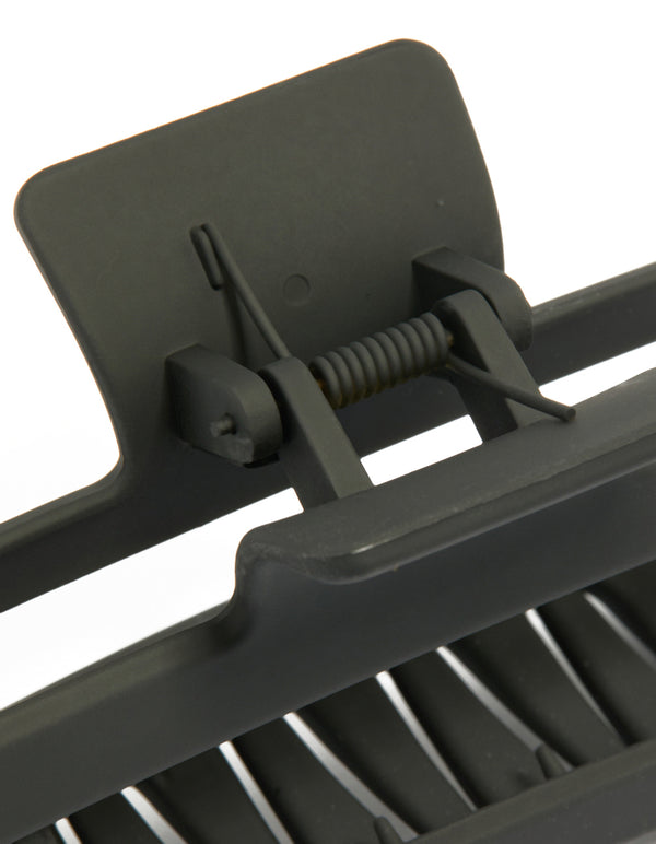 Extra Large Black Coated Claw Clip