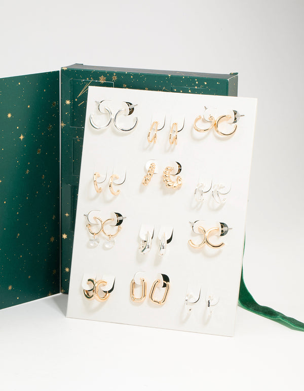 Mixed Metals 12 Days Of Hoops Advent Calendar