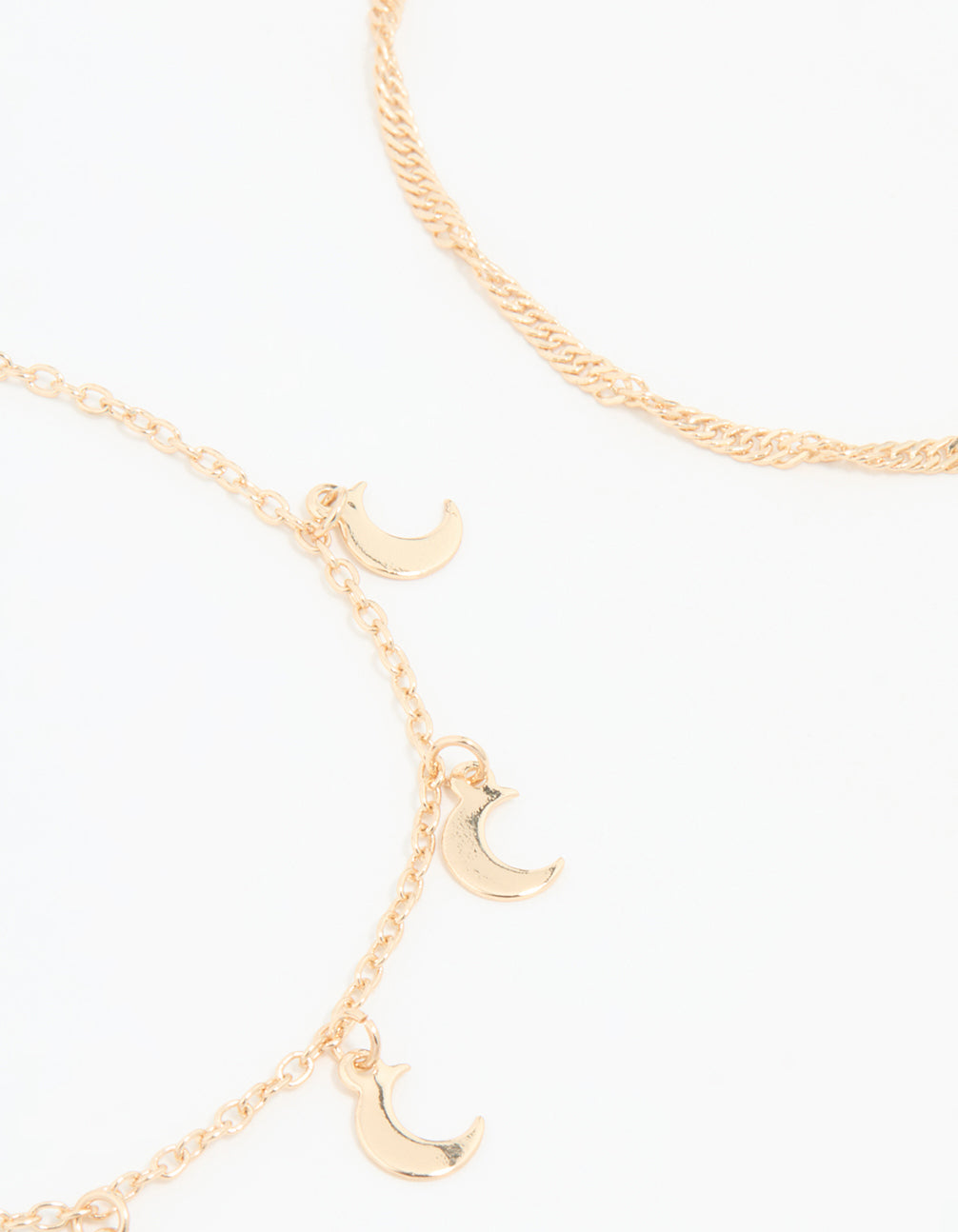 Gold Moon Celestial Bracelets 4-Pack
