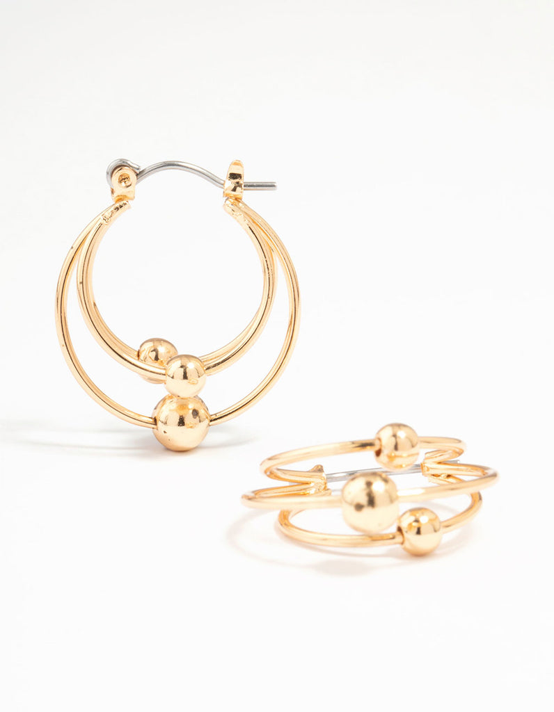 Lola Ball Hoop Earrings main image 1
