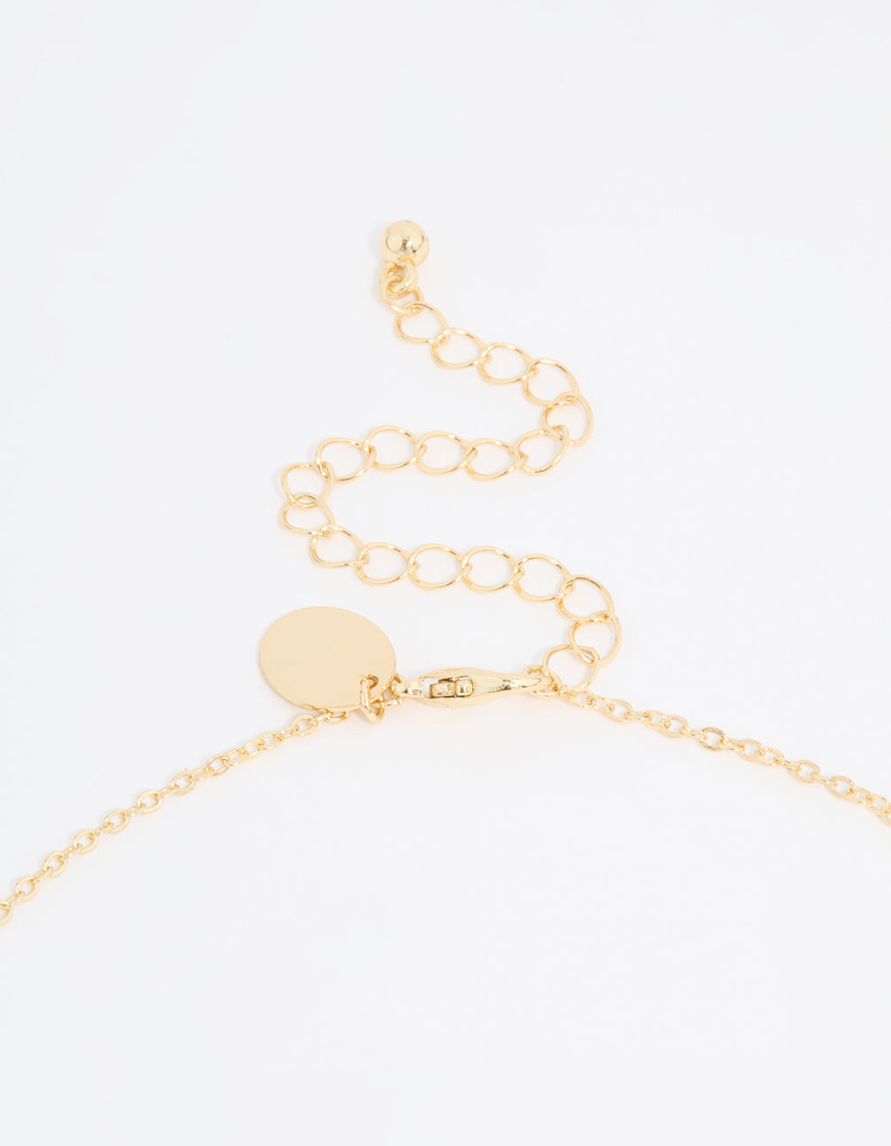 Gold Plated Cubic Zirconia Butterfly Y-Necklace