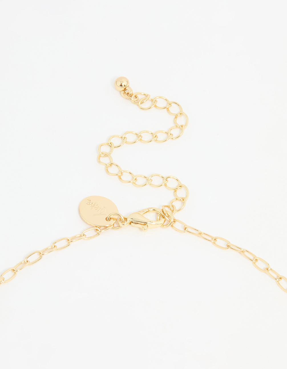 Gold Plated Pearl Cross Necklace