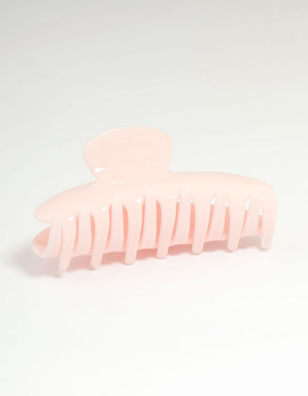 Pink Hair Claw Clip