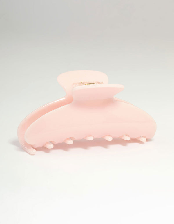 Pink Hair Claw Clip