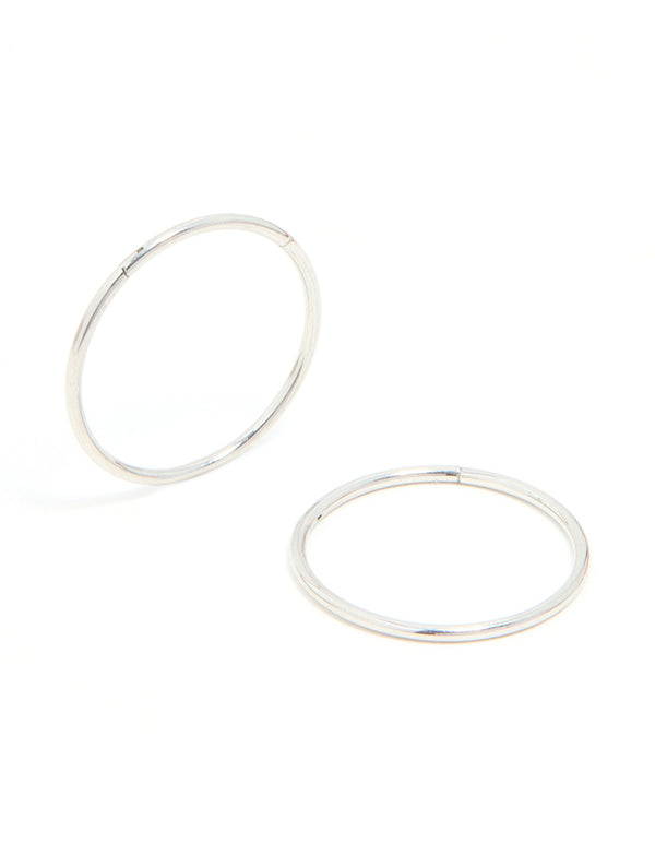 Surgical Steel Sleeper Earrings 16 MM