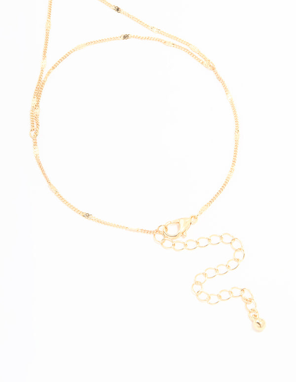 Gold Fine Chain Hand Chain