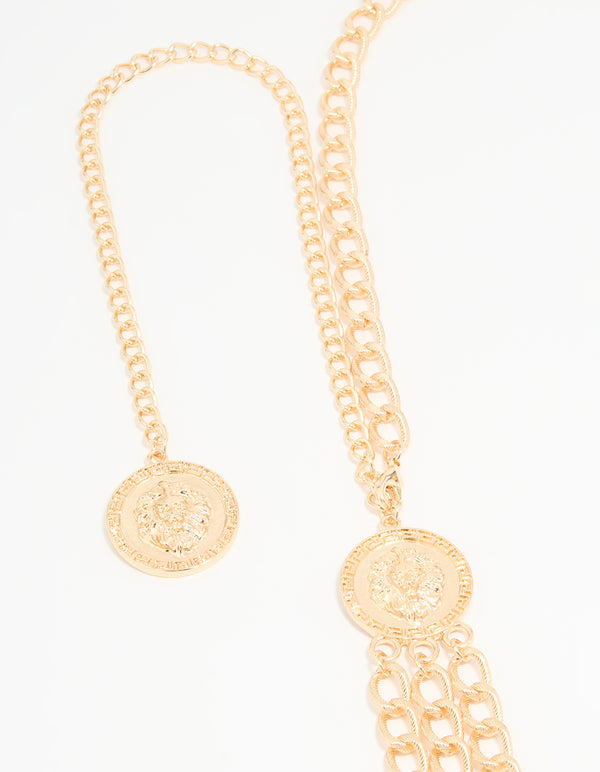 Gold Layered Coin Belt