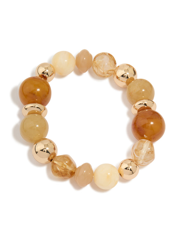 Mixed Beaded Stretch Bracelets 2-Pack