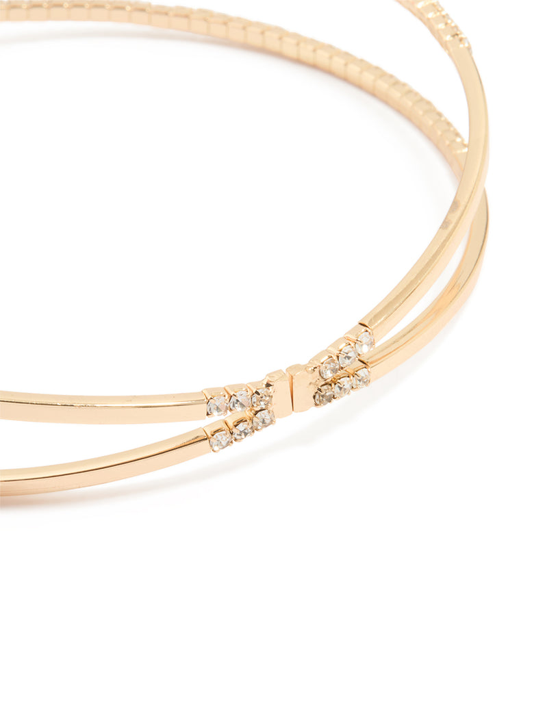 Difenda Cuff in Gold