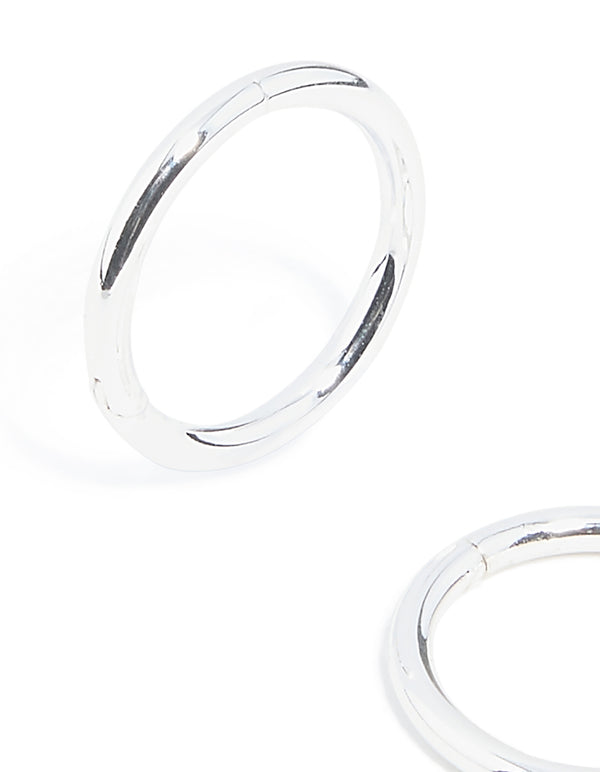 Waterproof Stainless Steel Sleeper Earrings 10MM