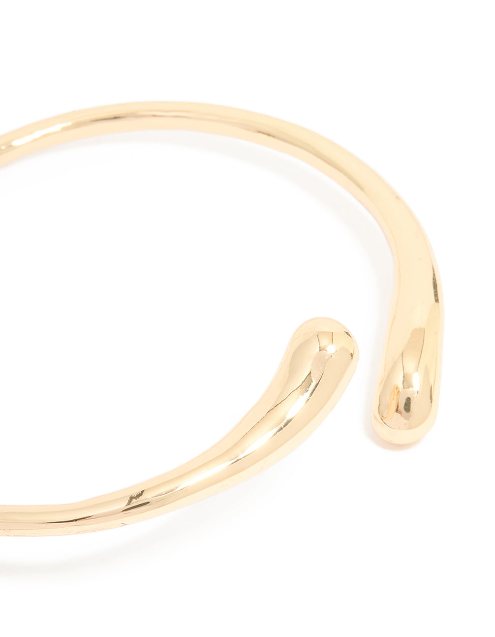 Gold Small Teardrop Thin Arm Cuff