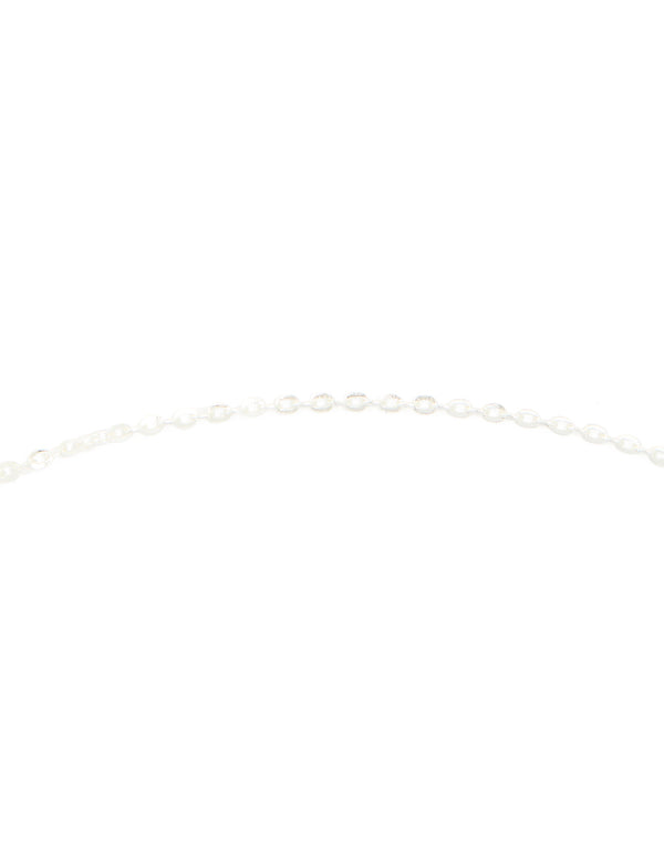 Sterling Silver Adjustable Chain Y-Necklace