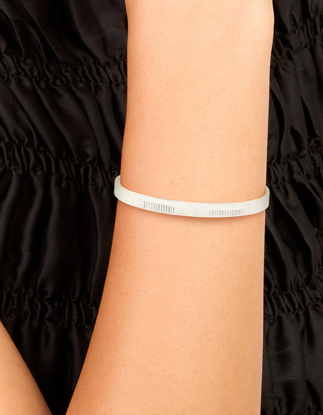 Silver Plated Toggle Bangle