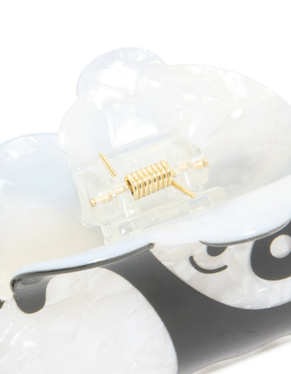 Acrylic Panda Novelty Claw Clip
