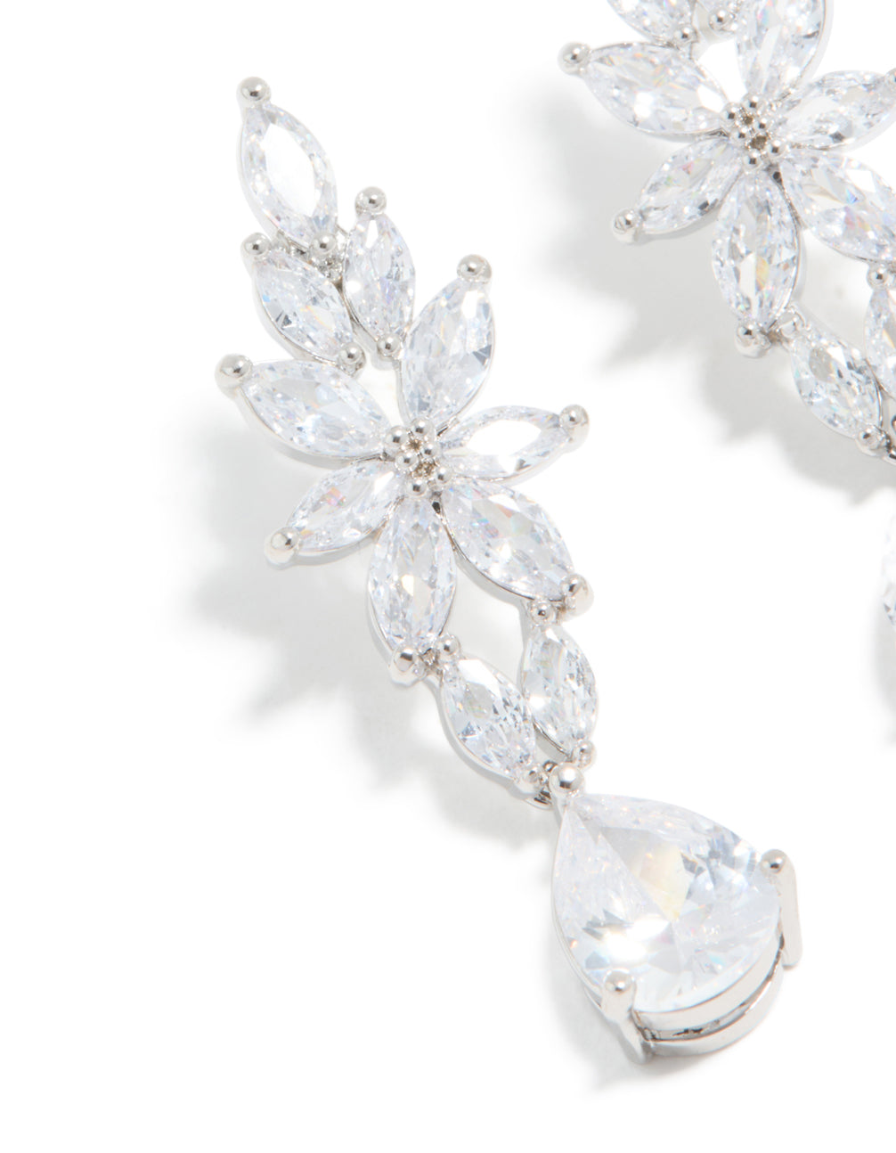 Statement Marquise & Pear Drop Earrings