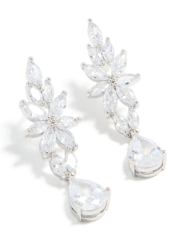 Statement Marquise & Pear Drop Earrings