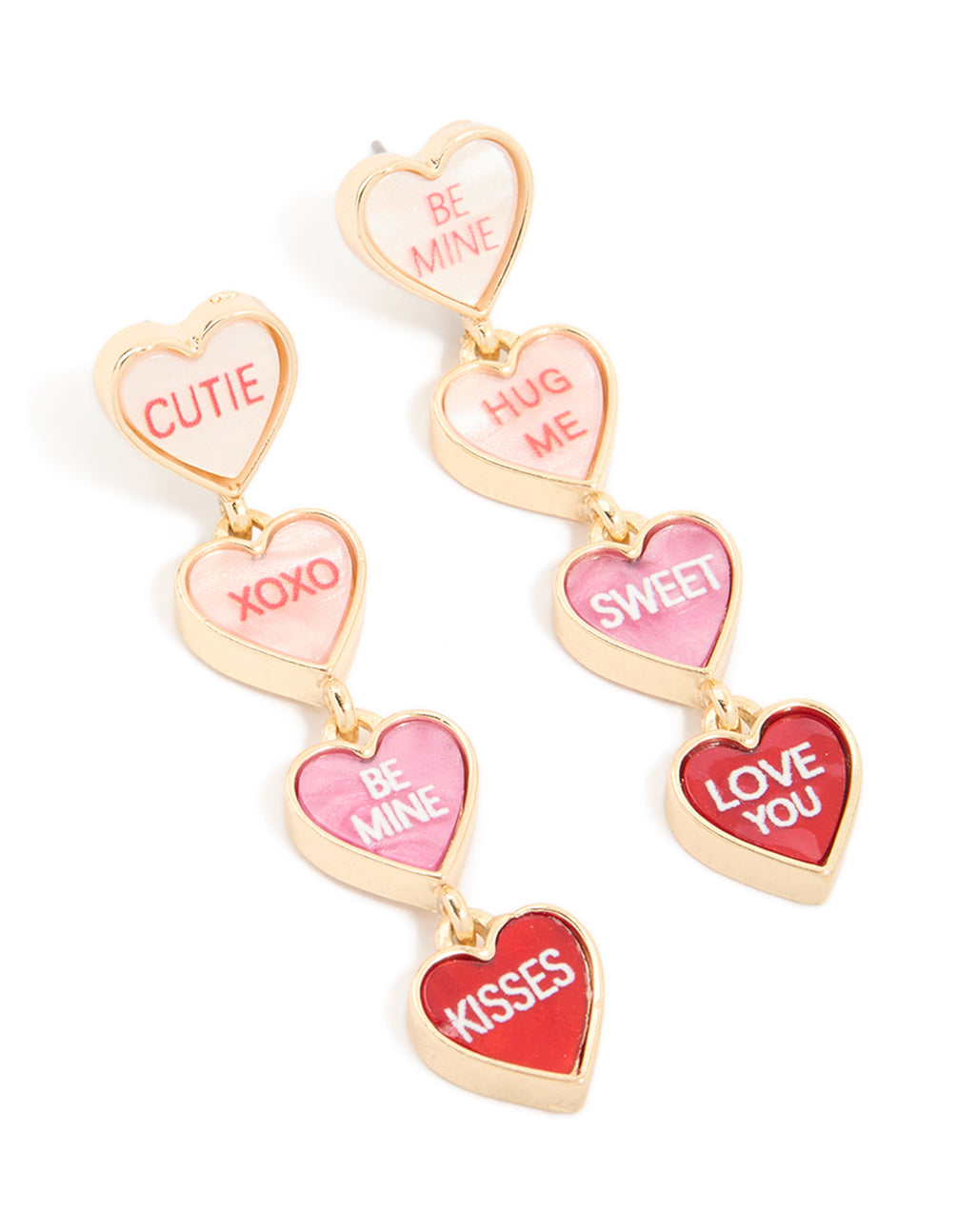 Gold Cutie Pie Drop Earrings