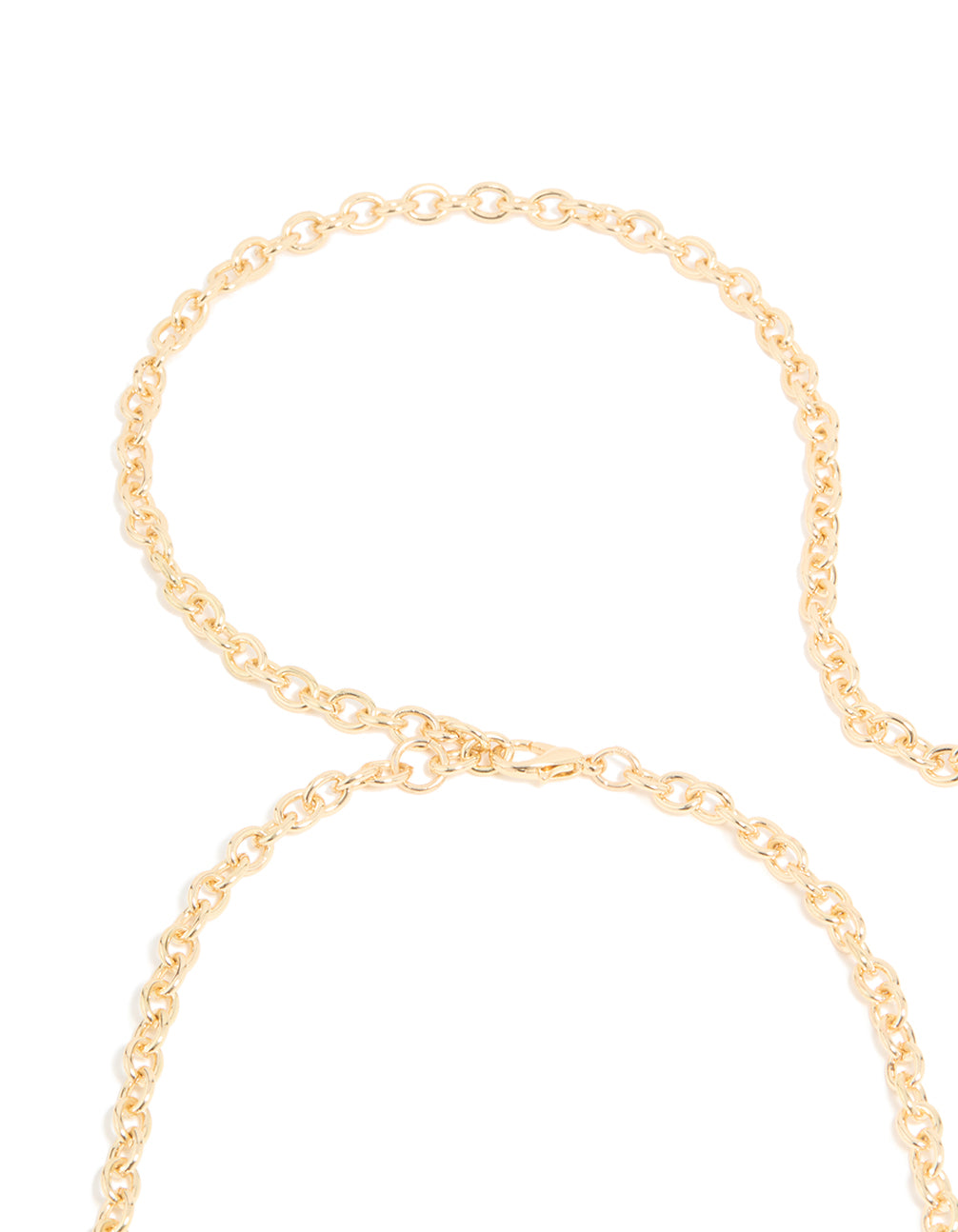 Gold Enamel Coin Belt