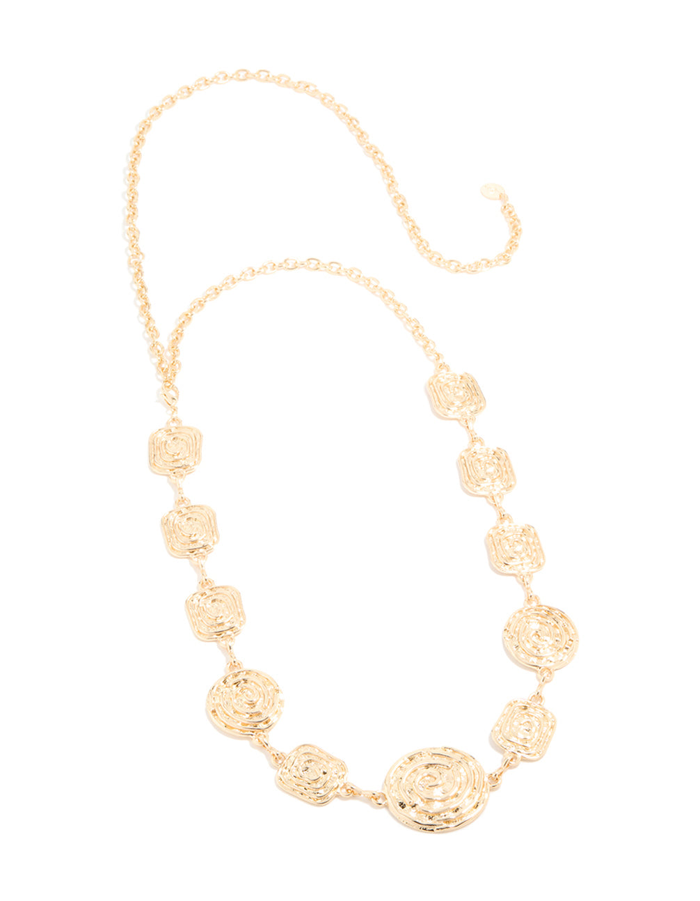 Gold Molten Swirl Belt
