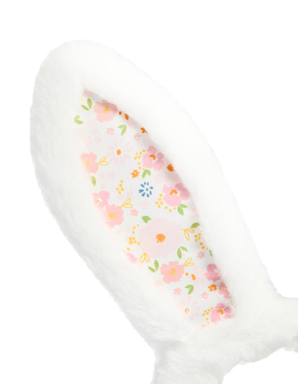 Kids Fabric Flower Bunny Ear Headband