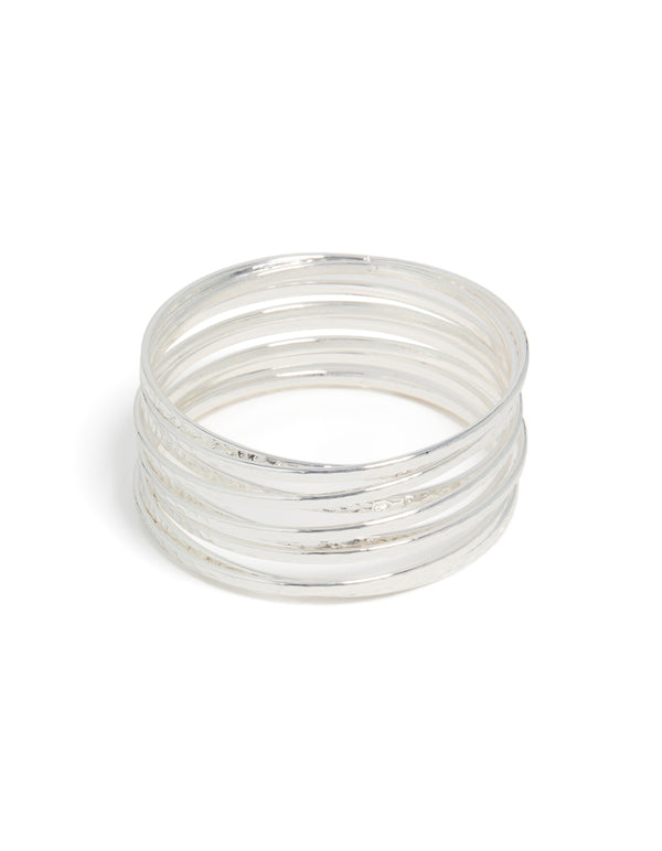 Silver Bangles Pack