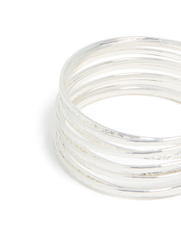 Silver Bangles Pack