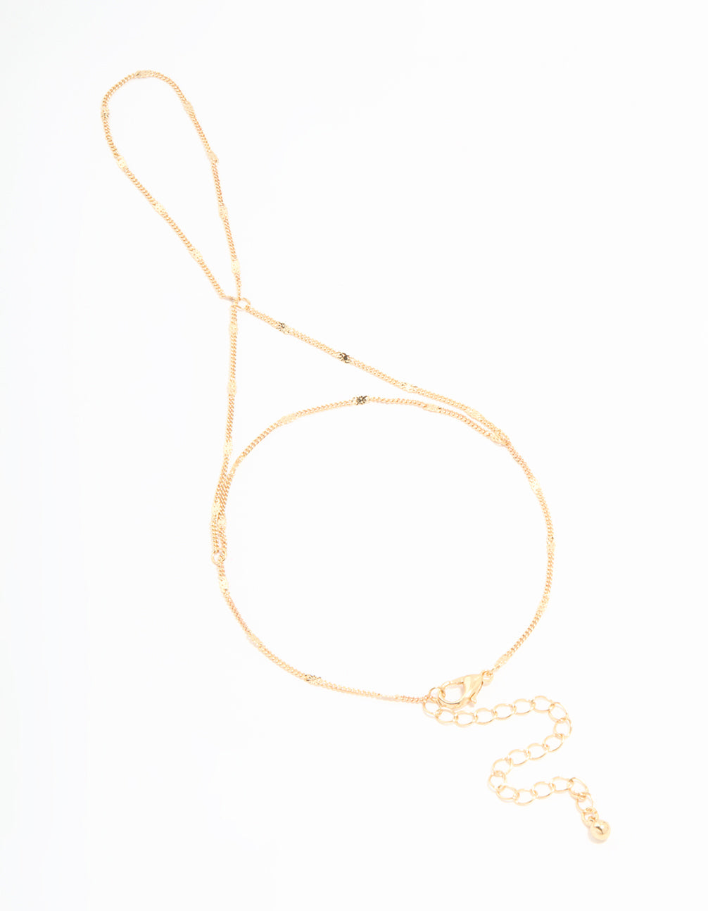 Gold Fine Chain Hand Chain