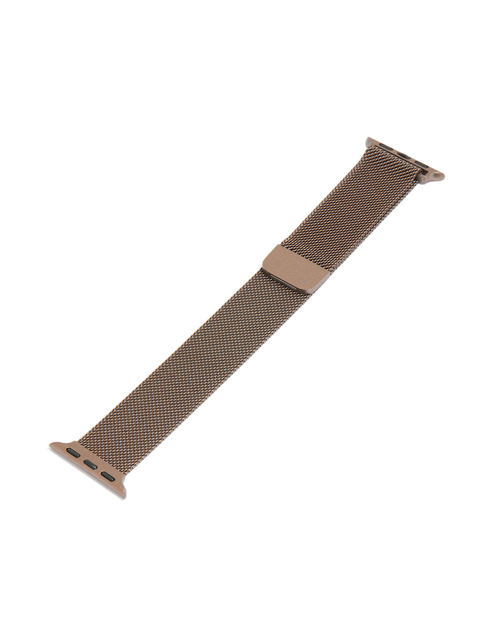 Brown Coated Stainless Steel Mesh Watch Strap 38/40/41 mm