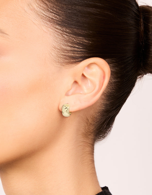 Mixed Metal Plated Small Round Open Hoop Earrings 3-Pack