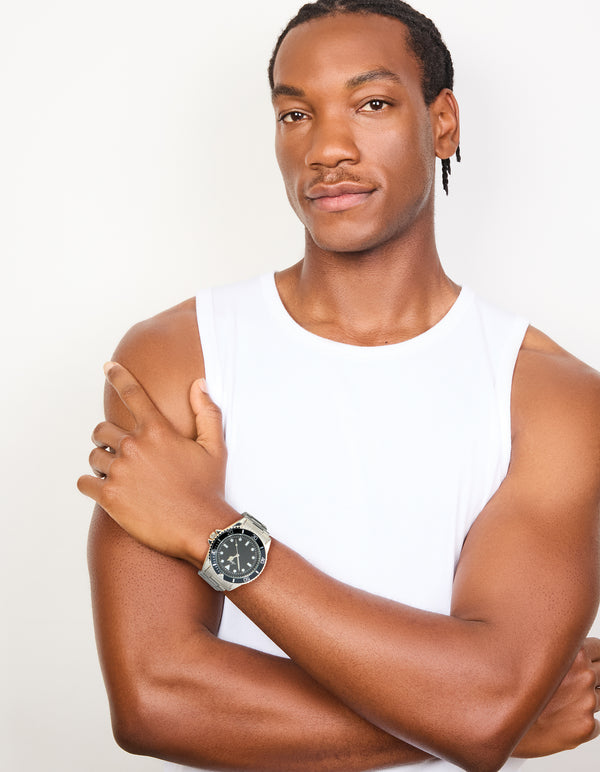 Mens Silver Watch