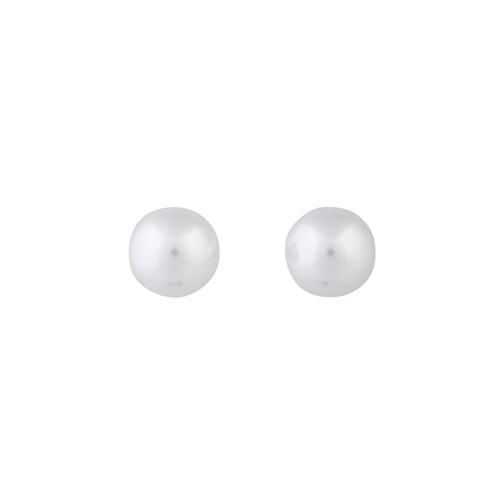Large Pearlised Bead Stud