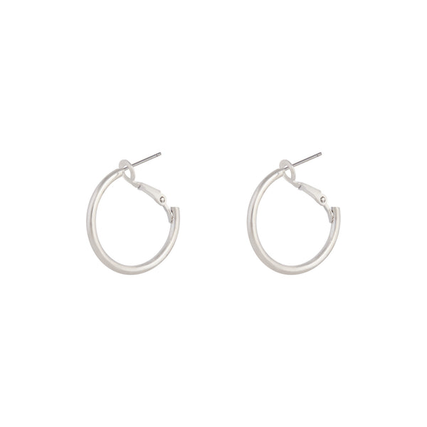 Silver Hoop Earrings 20mm