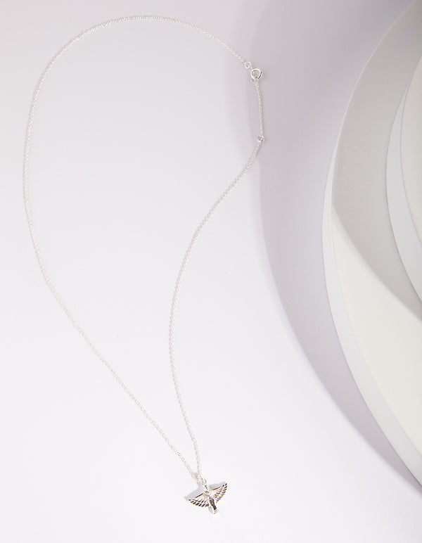 Sterling Silver Eagle Necklace