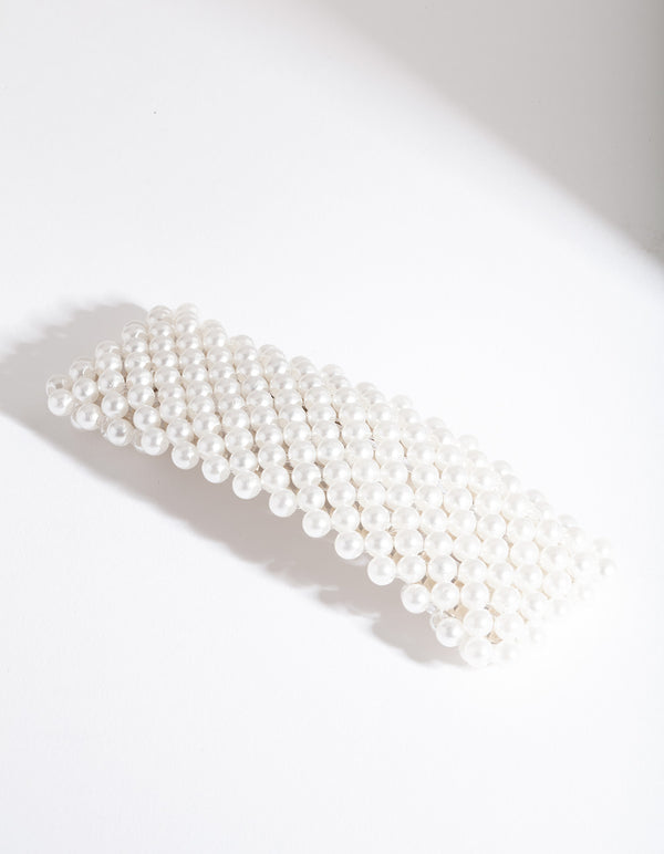 Pearl Chunky Hair Clip