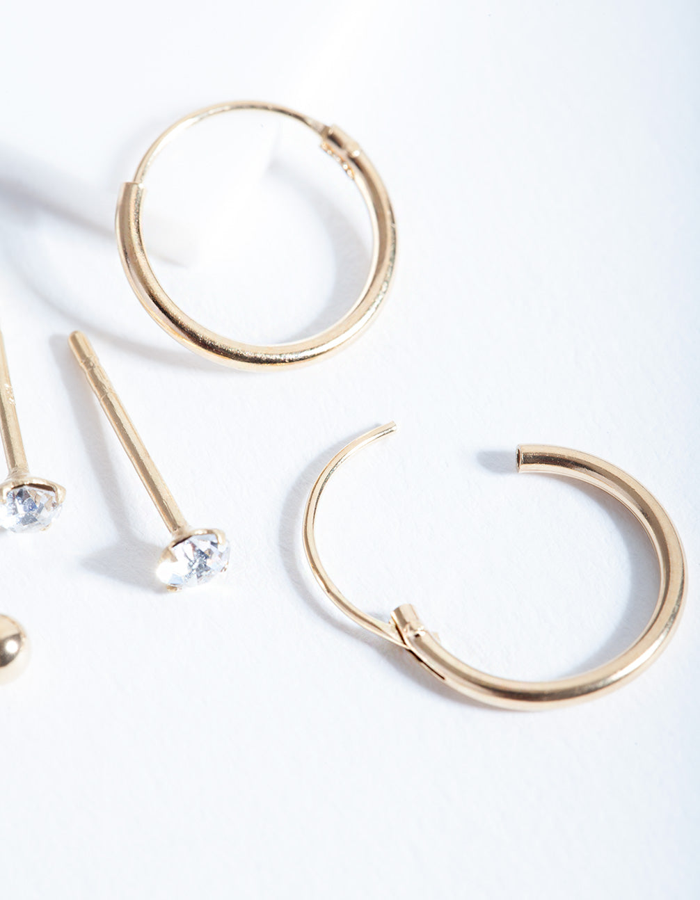 Gold Plated Sterling Silver Classic Earring Pack