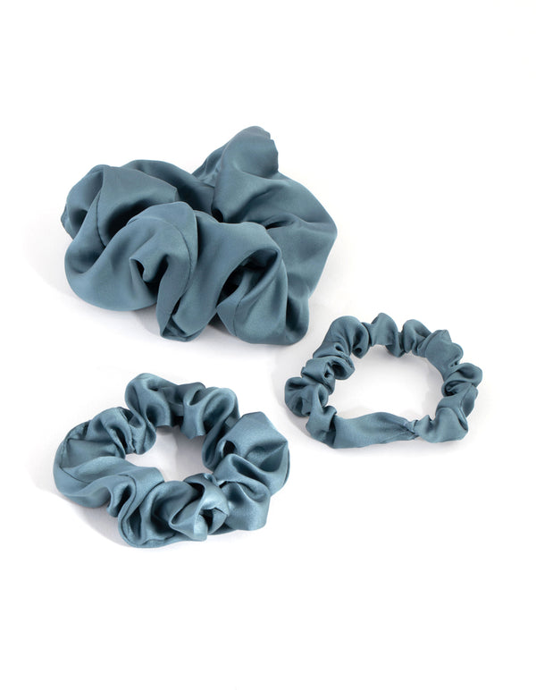 Satin Mixed Size Scrunchie Pack
