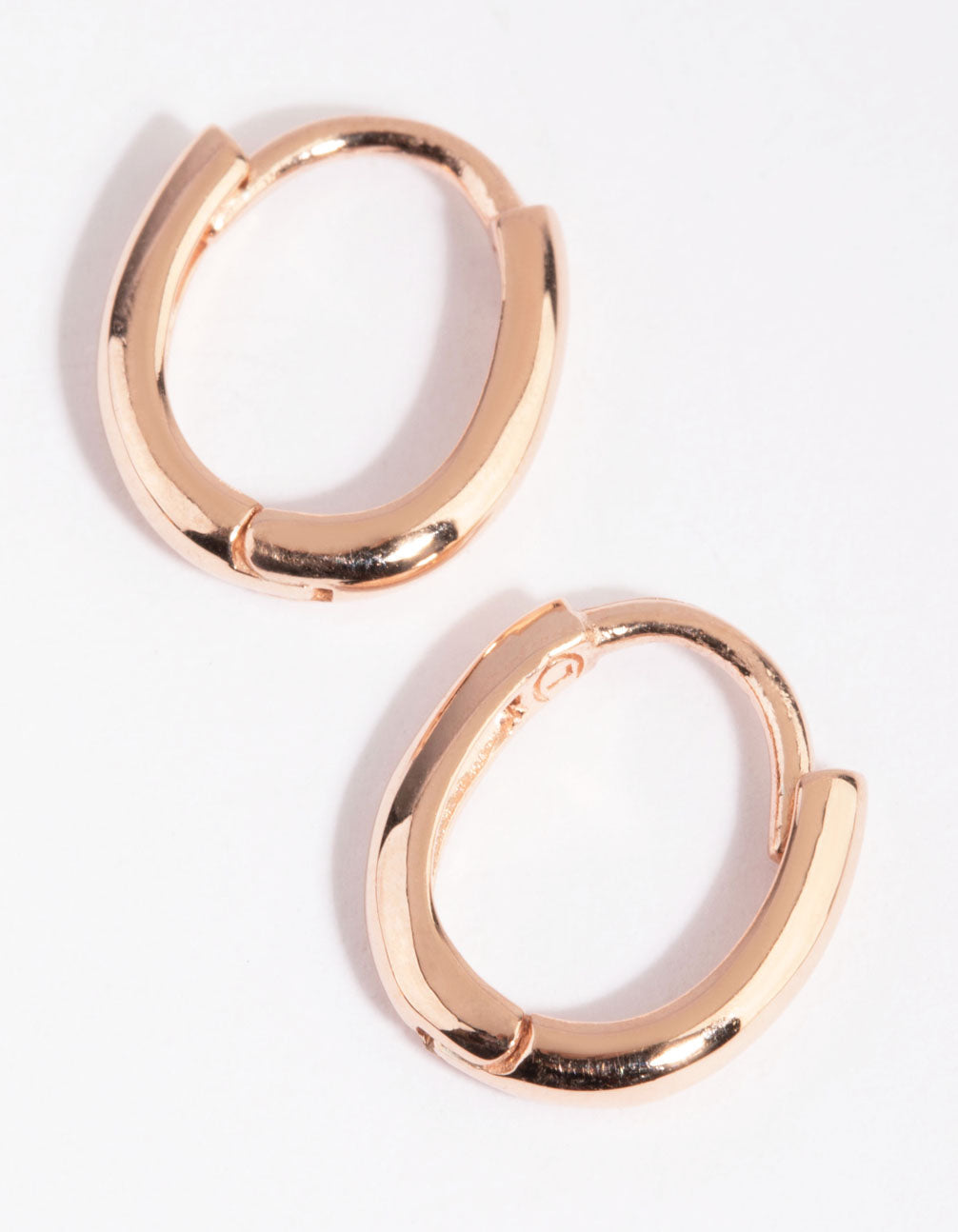 Rose Gold Plated Sterling Silver Stud & Huggie Earring Pack