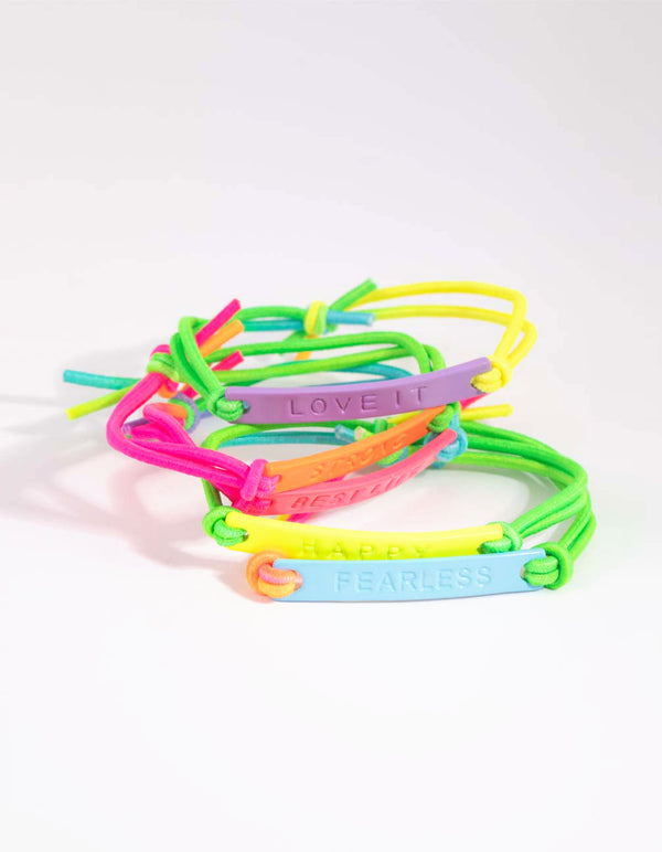 Kids Affirmation Bracelet Pack