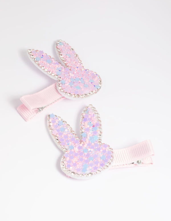 Kids Pastel Bunny Clips